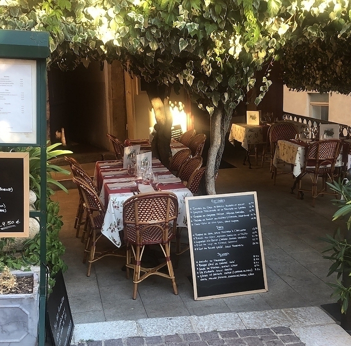 Restaurant in de Provence (Zuid Frankrijk)