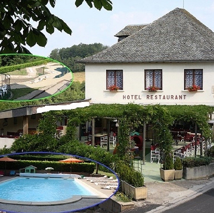 Hotel-restaurant and swimming pool France
